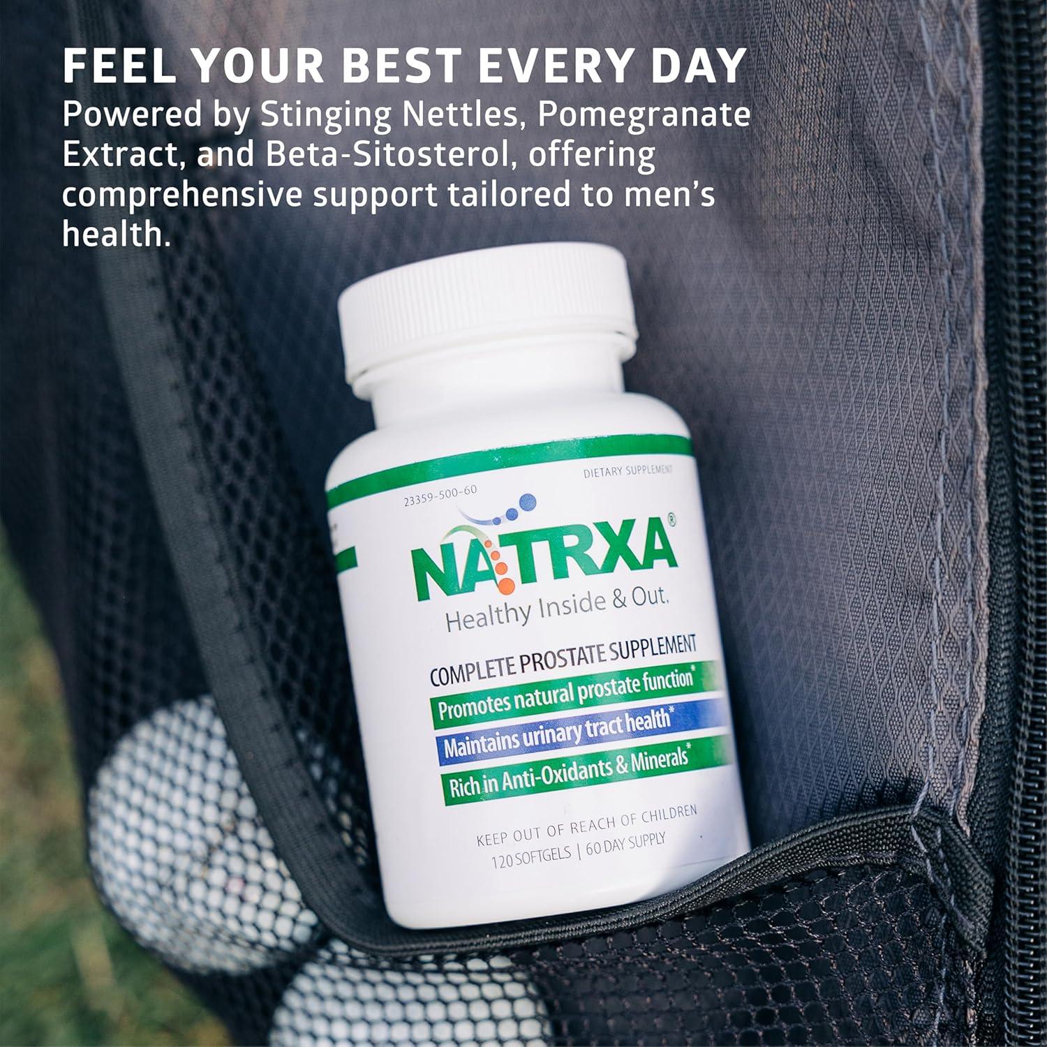 Suplemento Prostático Natrxa Centurion 120 Cápsulas Blandas