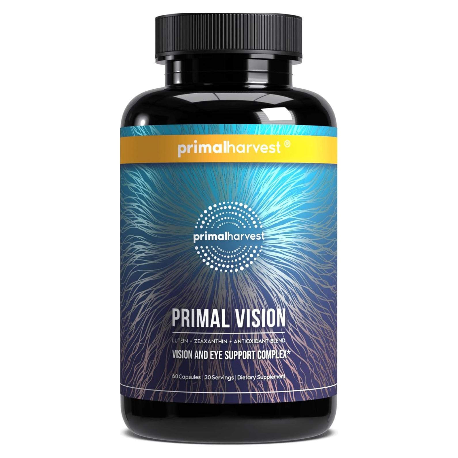 Cosecha Primal Suplemento Ocular con Luteína y Zinc 60 Cápsulas