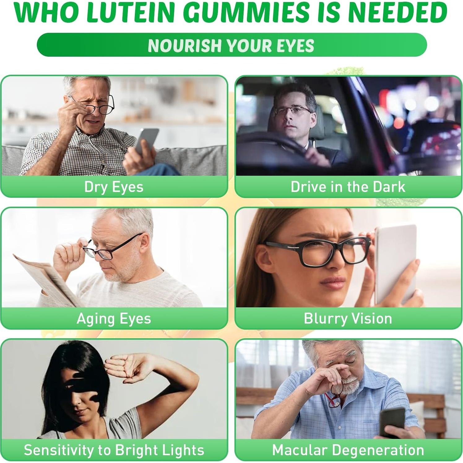 Gominolas de Luteína y Zeaxantina Sijigood 120 Unidades