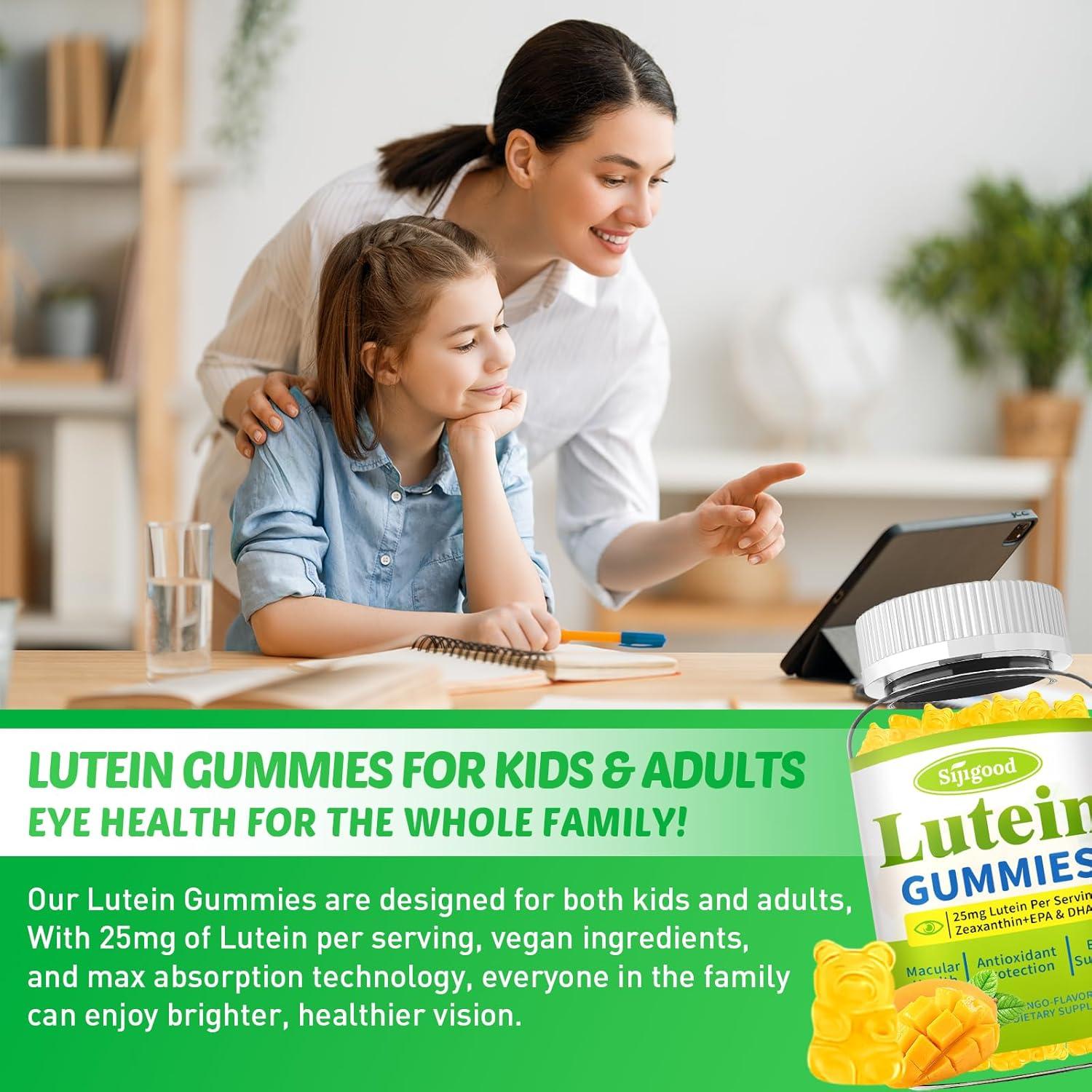 Gominolas de Luteína y Zeaxantina Sijigood 120 Unidades