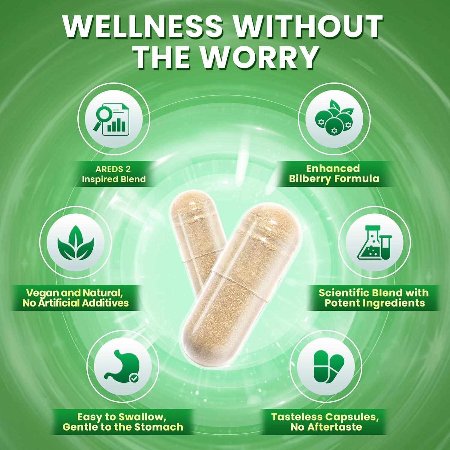 Suplemento Ocular Lukaree AREDS 2 - 60 Cápsulas con Luteína