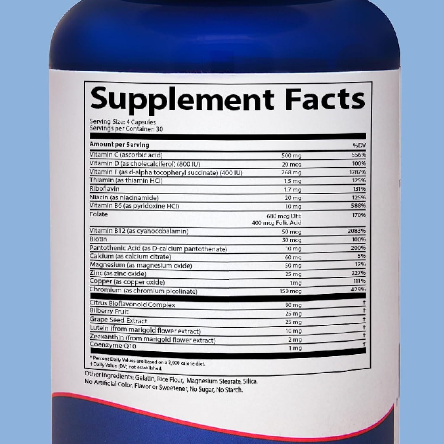 Vitaminas Oculares Plus Ventaja del Doctor - 120 Cápsulas