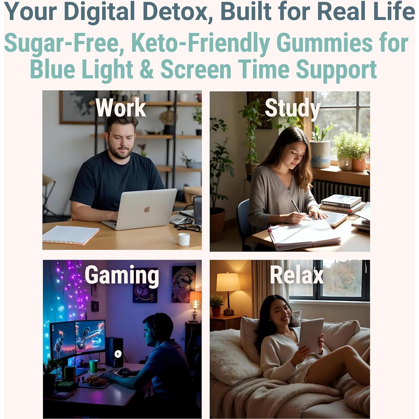 Gominolas Veganas para Ojos y Cerebro Shizam 300mg 100mg