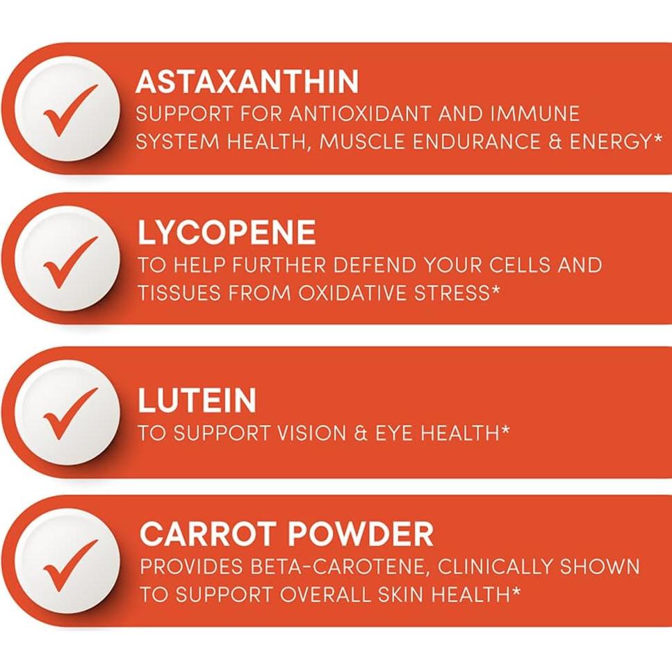 Suplemento AstaFX Plus Purity Products - 30 Días - 5 mg Astaxantina