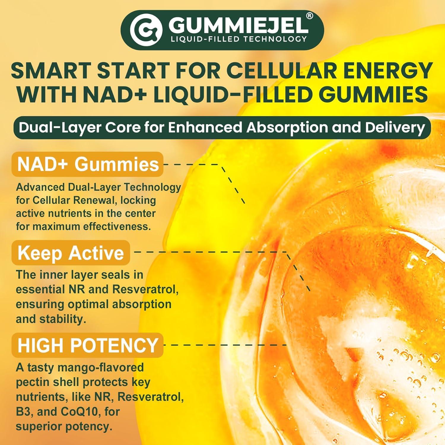 Suplemento Liposomal NAD+ 1000mg | Lilicare | Antienvejecimiento