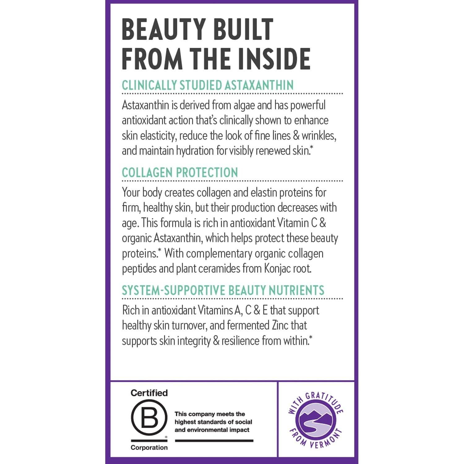 Suplemento de Piel New Chapter 30 Cápsulas Astaxantina Vitamina C