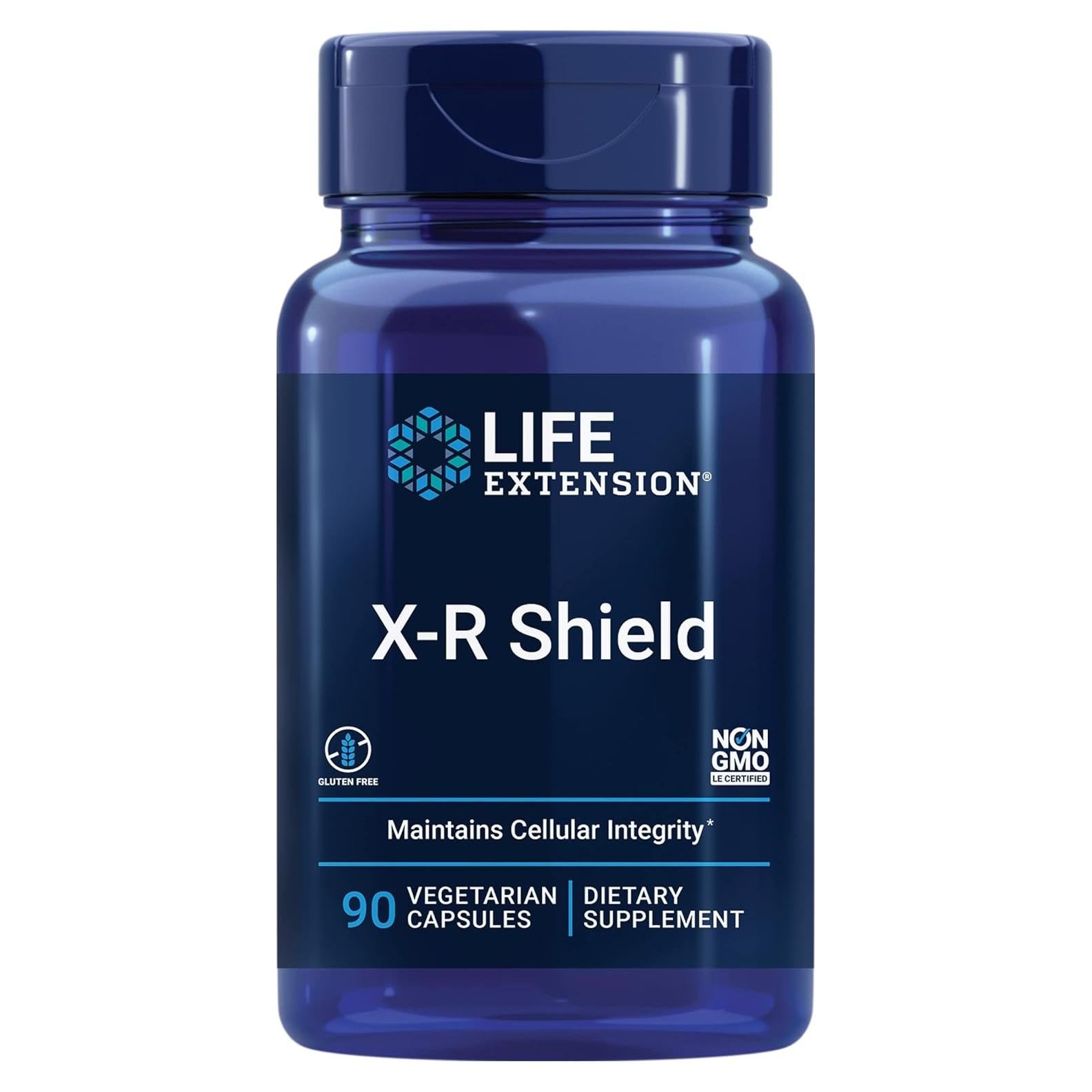 Life Extension X-R Shield 90 Cápsulas - Espirulina, Ginkgo Biloba