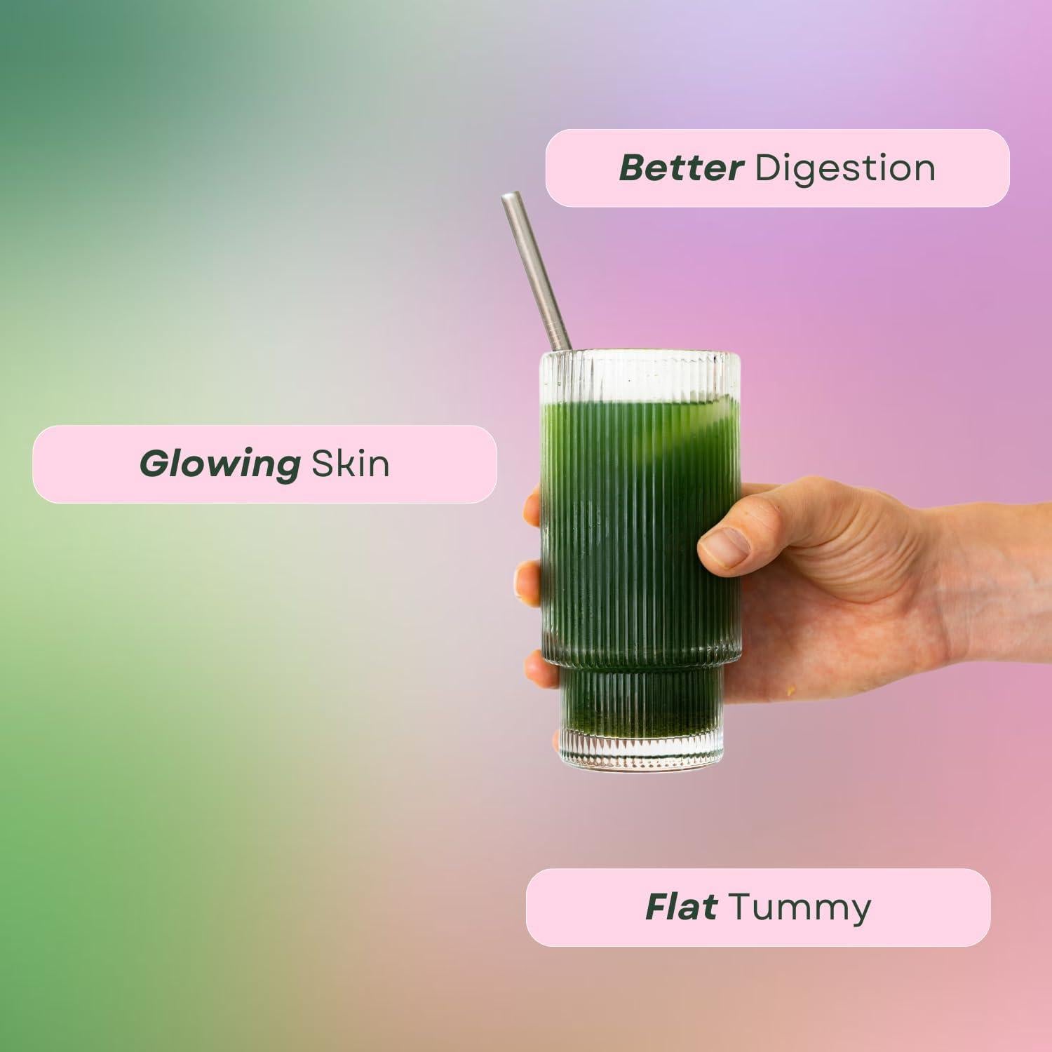 Polvo de Verdes Brillantes Europharma 240g Colágeno Probioticos