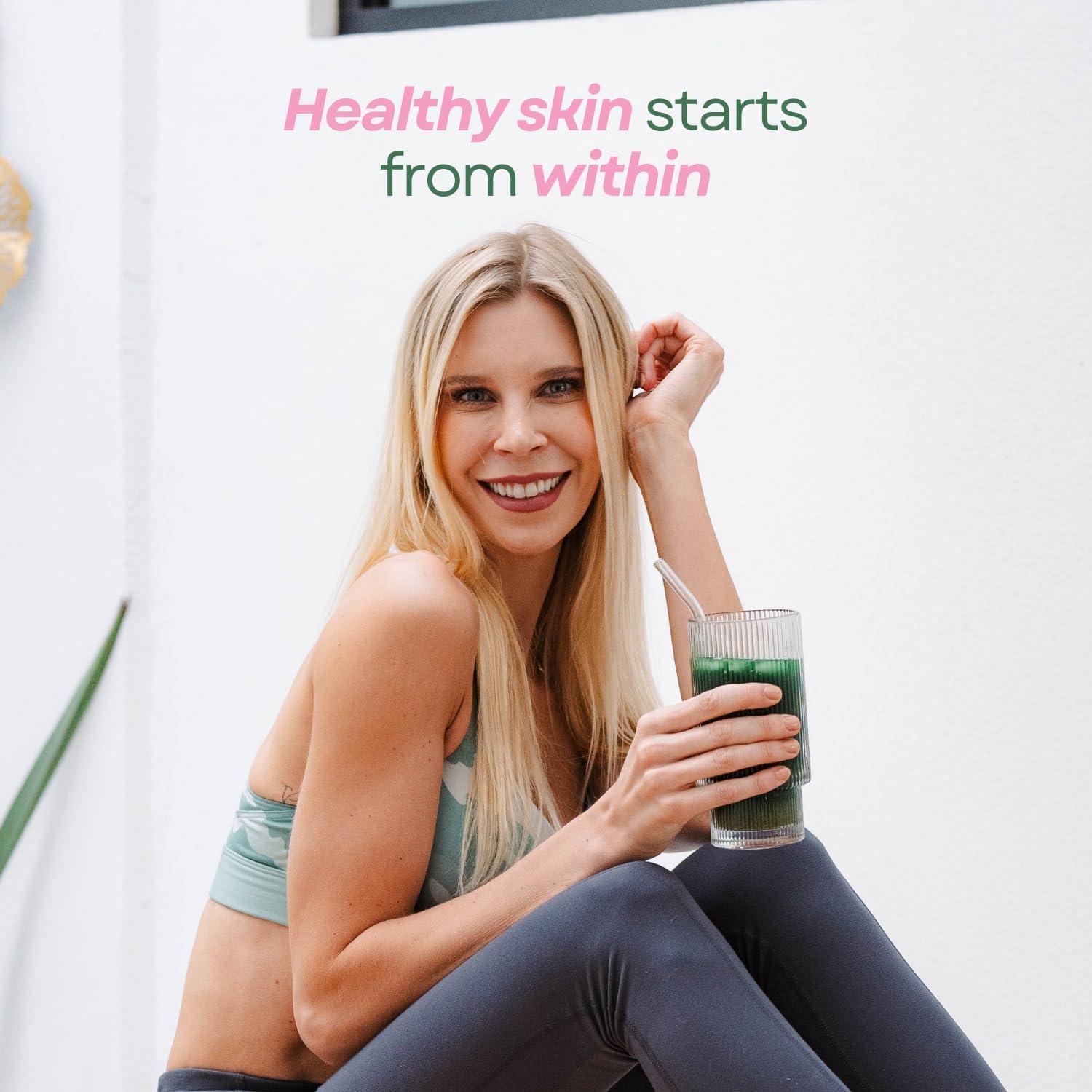 Polvo de Verdes Brillantes Europharma 240g Colágeno Probioticos