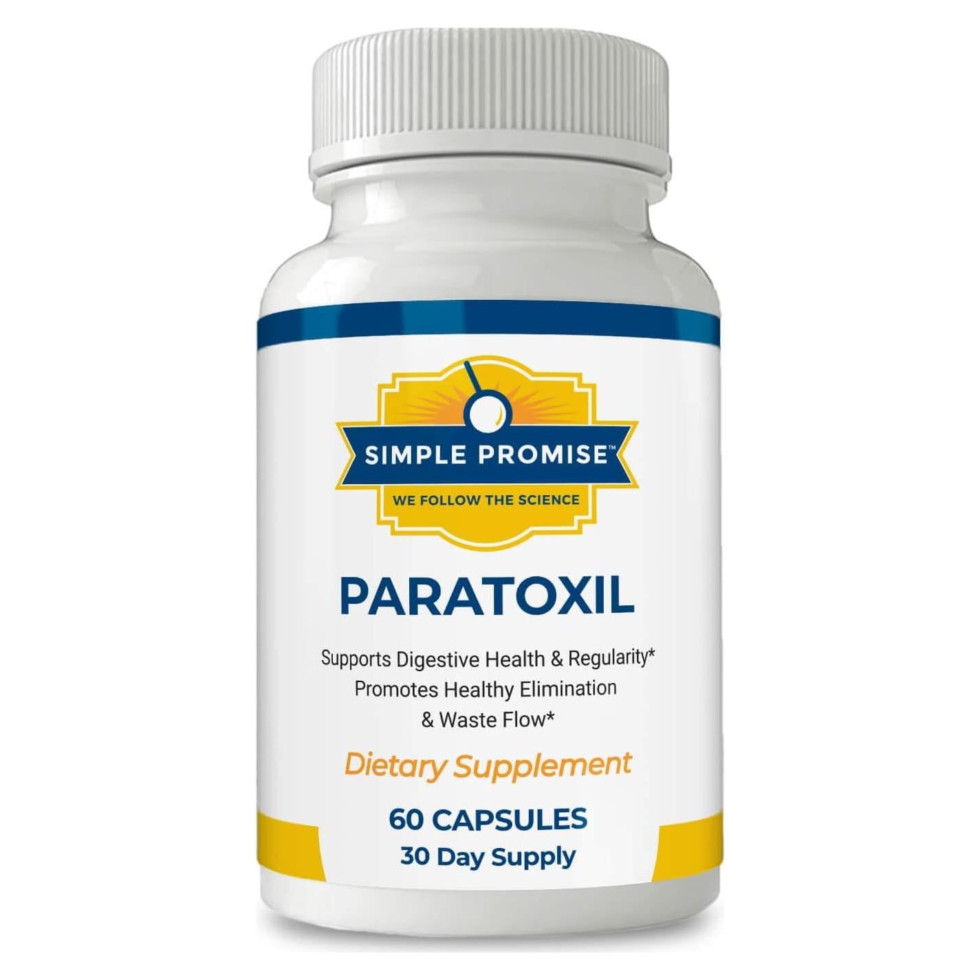 Cápsulas de Psyllium Promesa Simple - 60 Unidades - Soporte Intestinal Natural