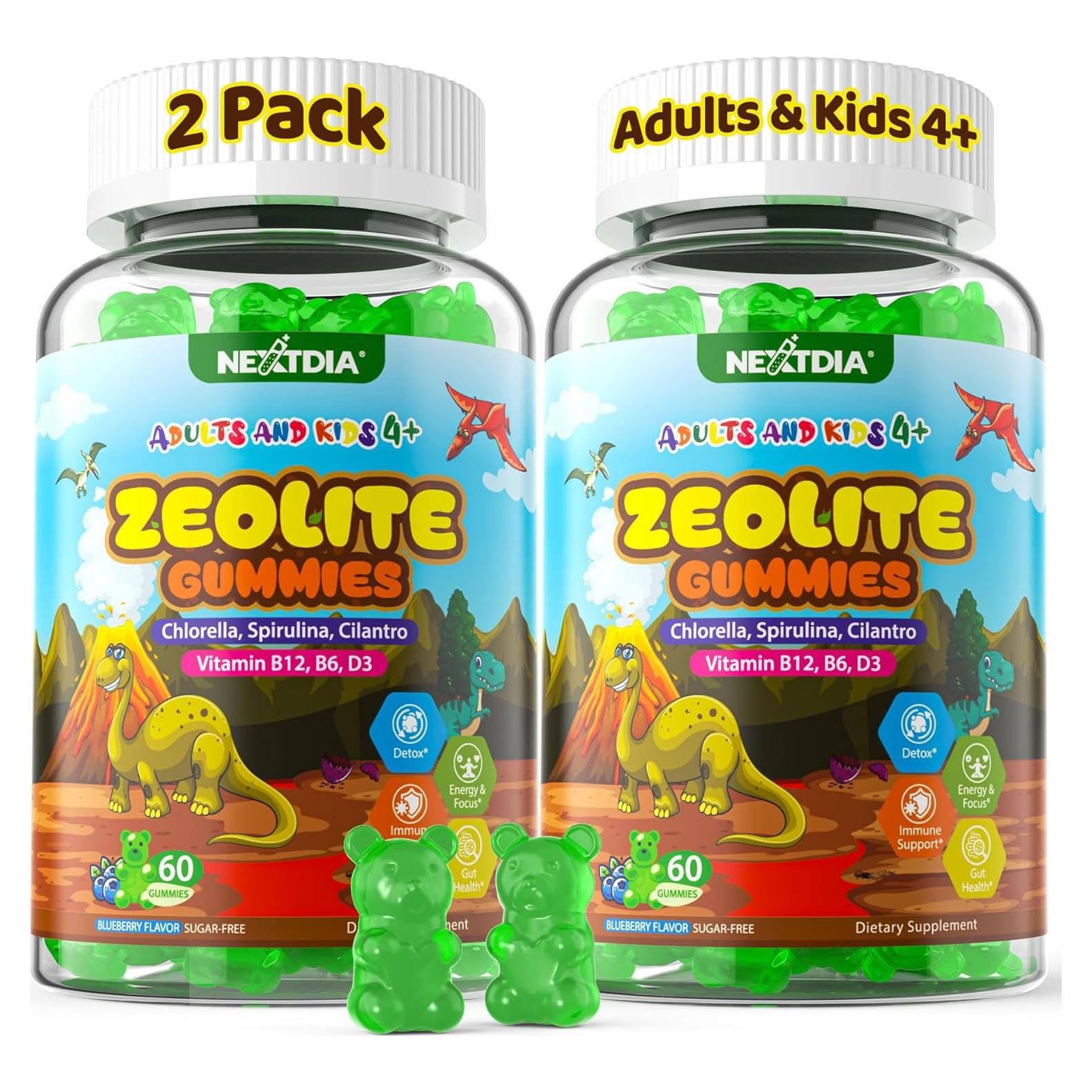 Gomitas Detox Naturales Nextdia 60 Unidades Sin Azúcar