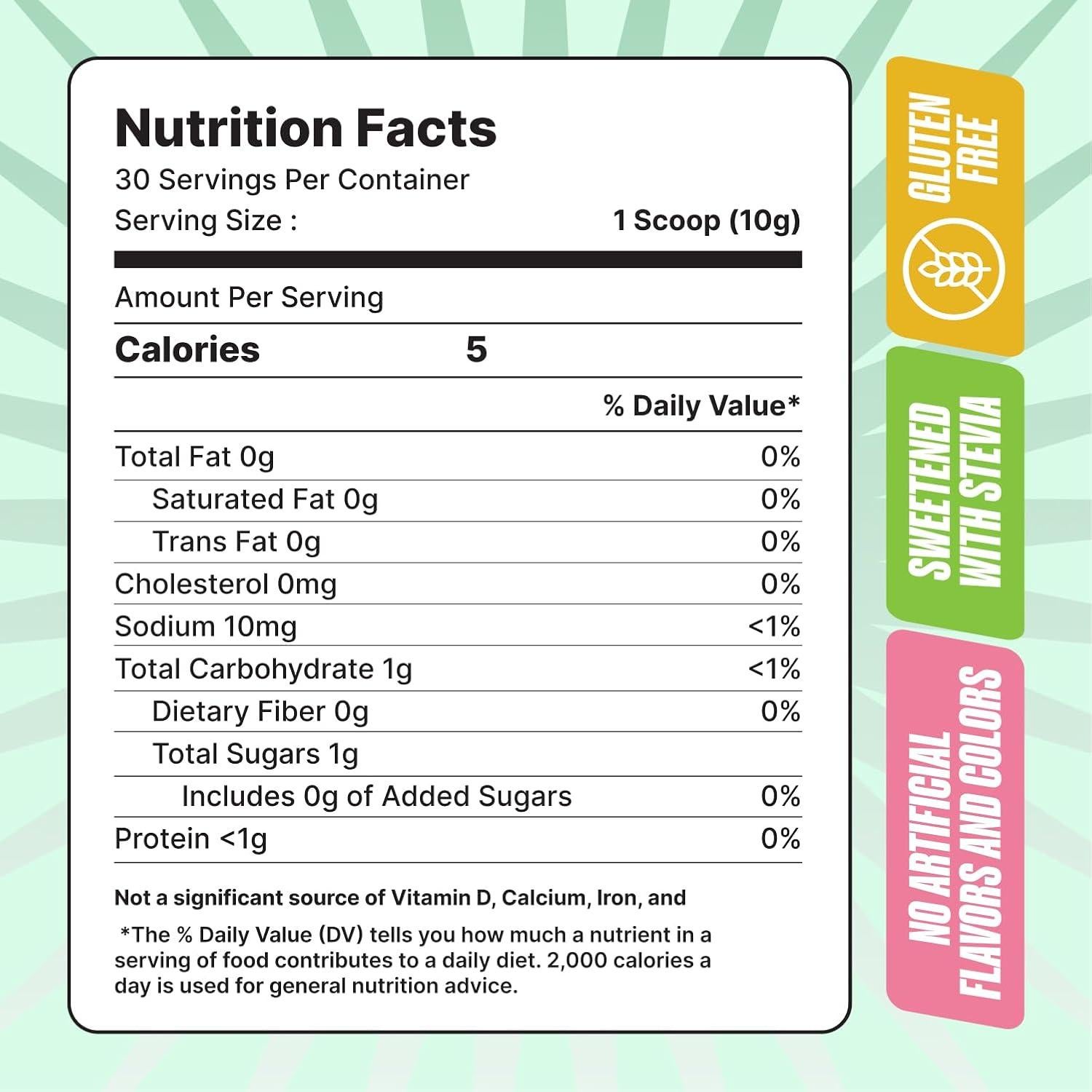 Polvo de Superalimentos Verdes y Rojos Anocin 30 Porciones