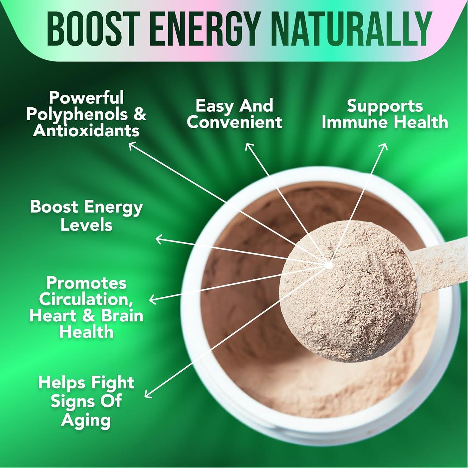 Polvo de Superalimentos Verdes y Rojos Anocin 30 Porciones