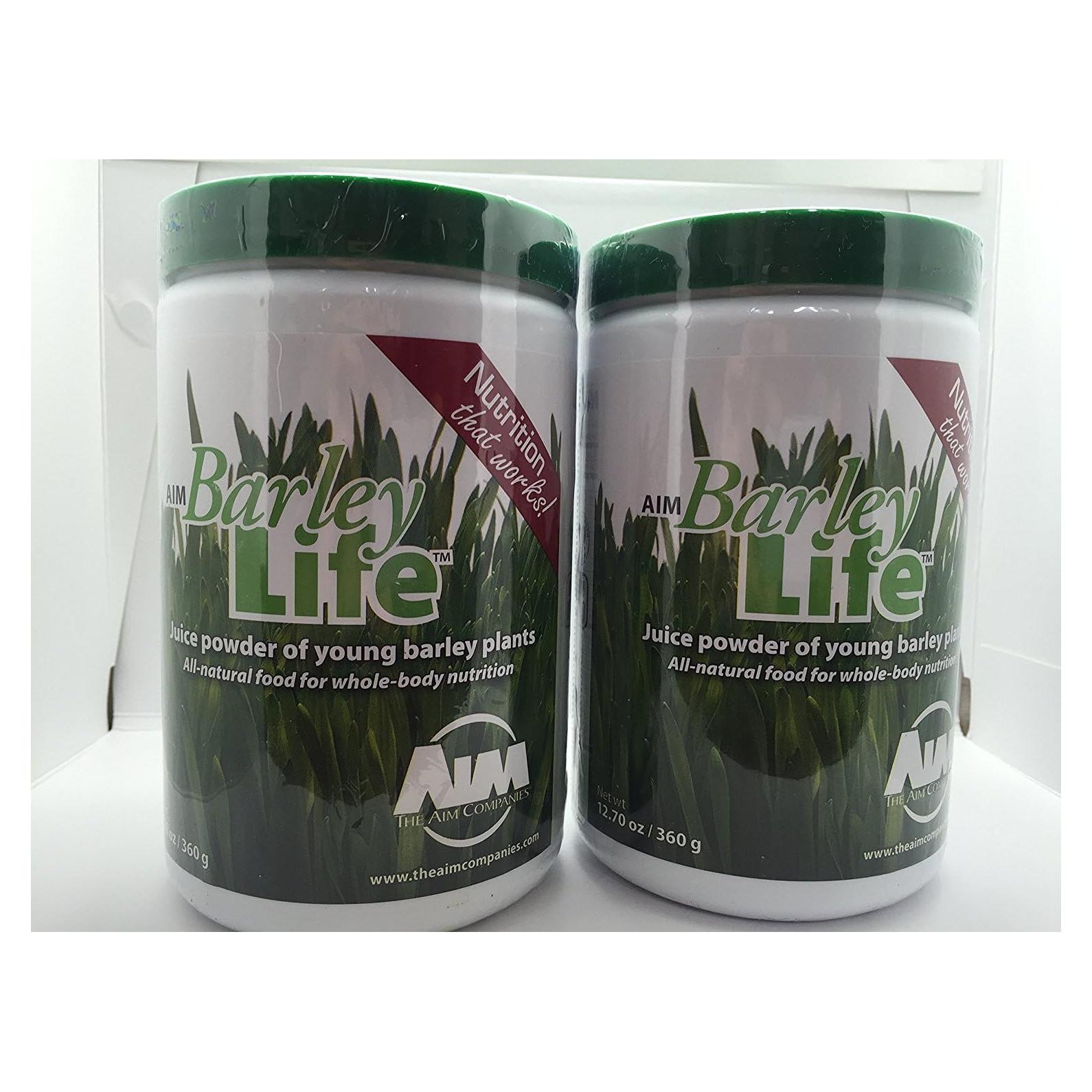 Polvo de Hierba de Cebada AIM BarleyLife 360g Familiar