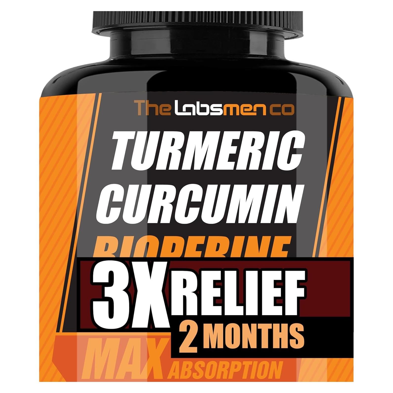 Cápsulas Veganas de Cúrcuma Curcumina 95% - 60 Unidades