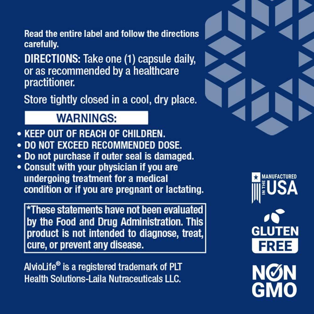 Suplemento Pulmonar Life Extension Healthy Lungs - 30 Cápsulas Vegetarianas