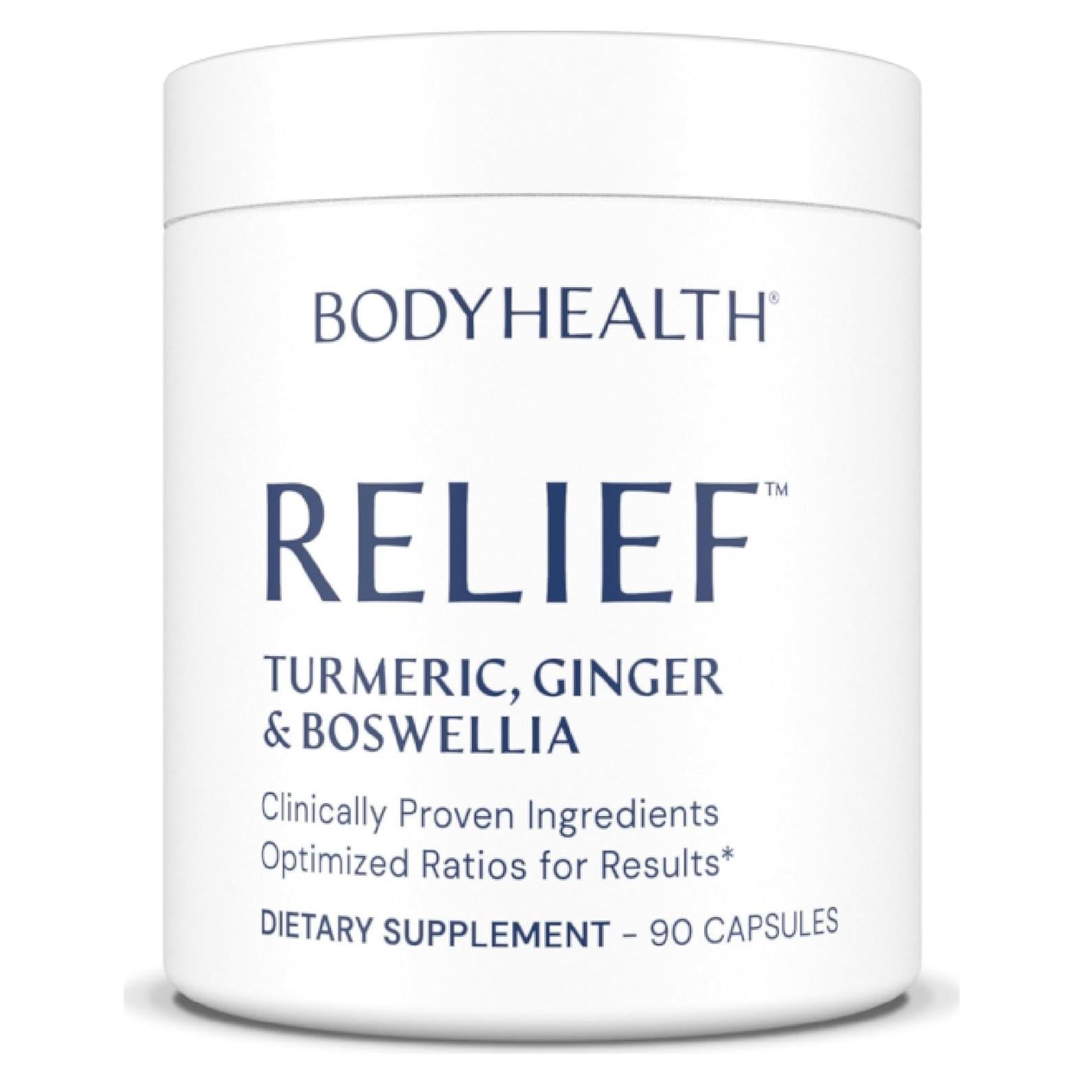 Suplemento Articular BodyHealth 90 Cápsulas con Cúrcuma y Jengibre