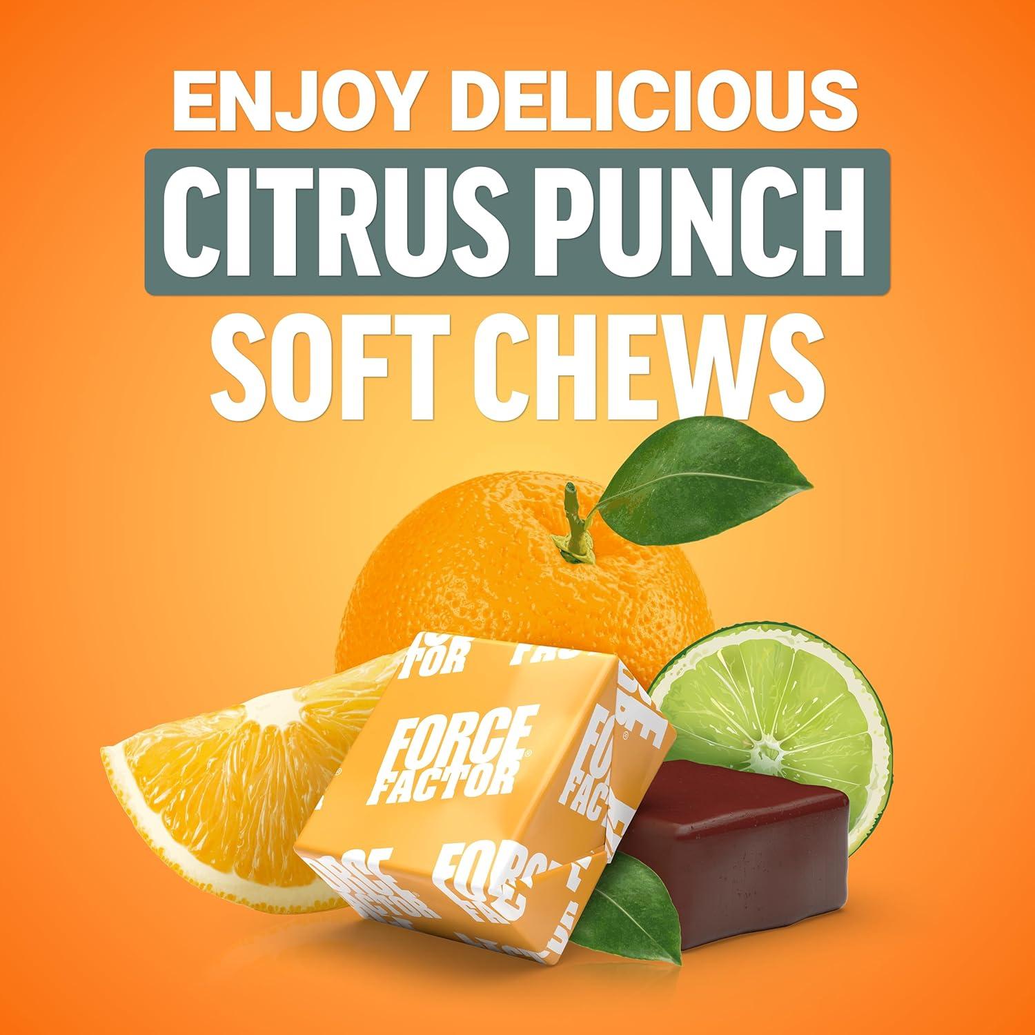 Caramelos Blandos Force Factor Detoxificación Hígado 60 Unidades