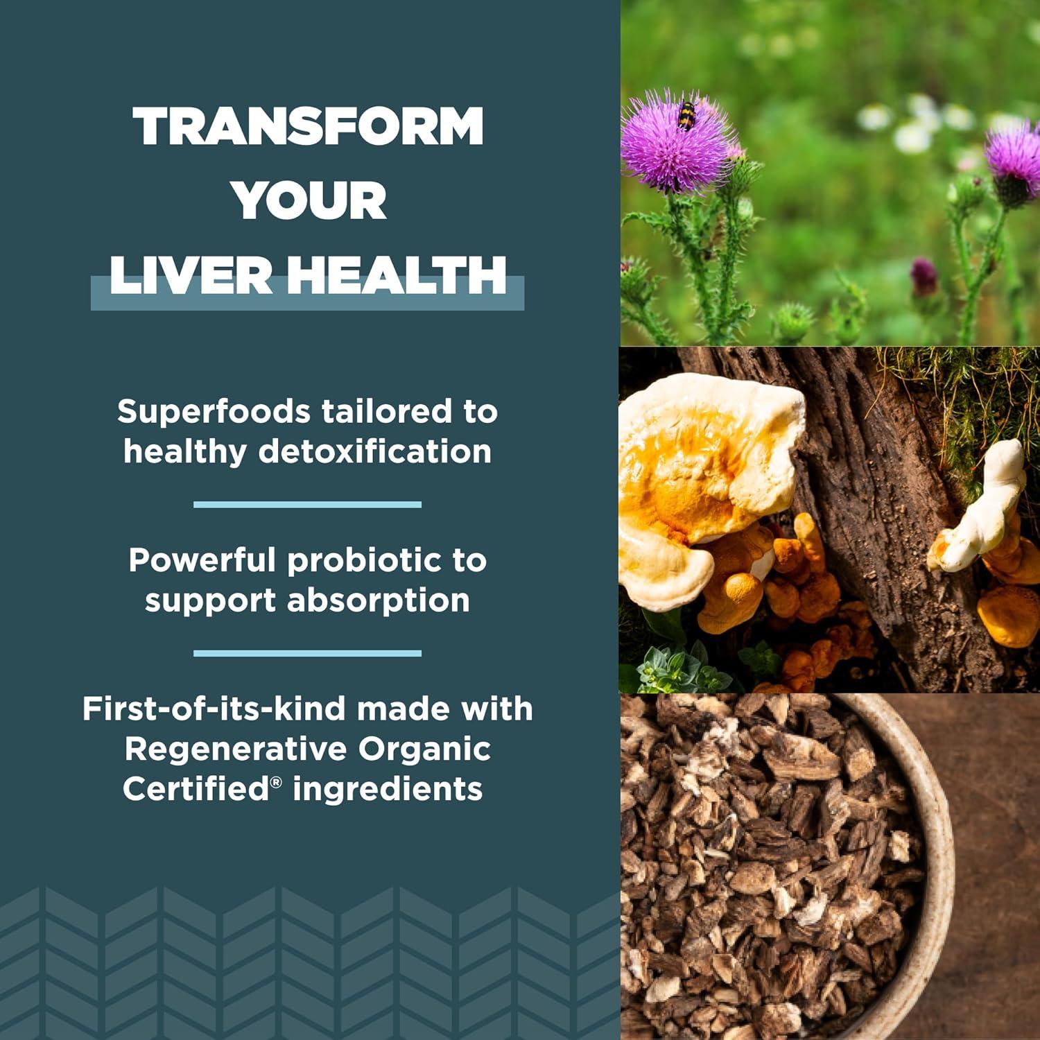 Suplemento de Limpieza de Hígado Ancient Nutrition 90 Cápsulas