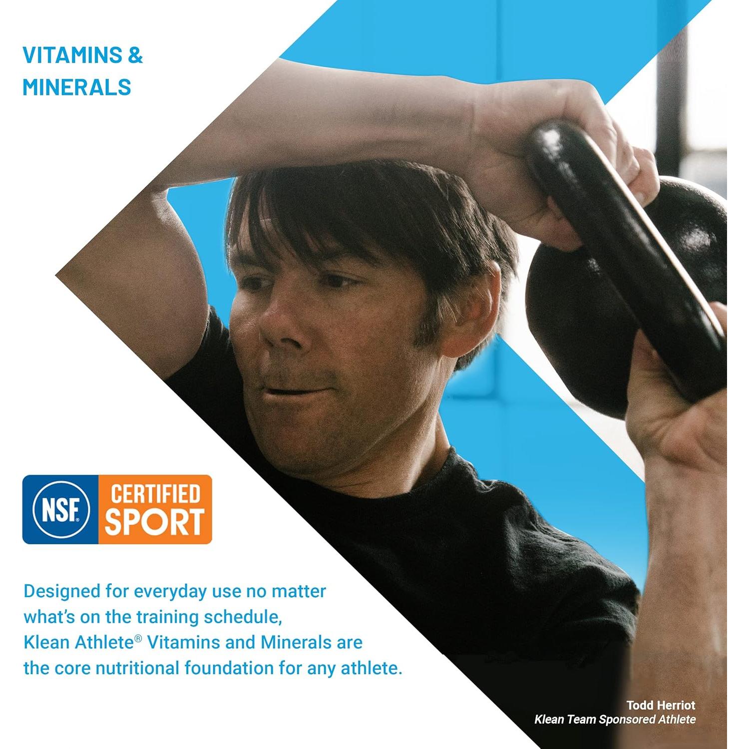 Klean Athlete Klean Ashwagandha 60 Cápsulas - Adaptógeno Vegano