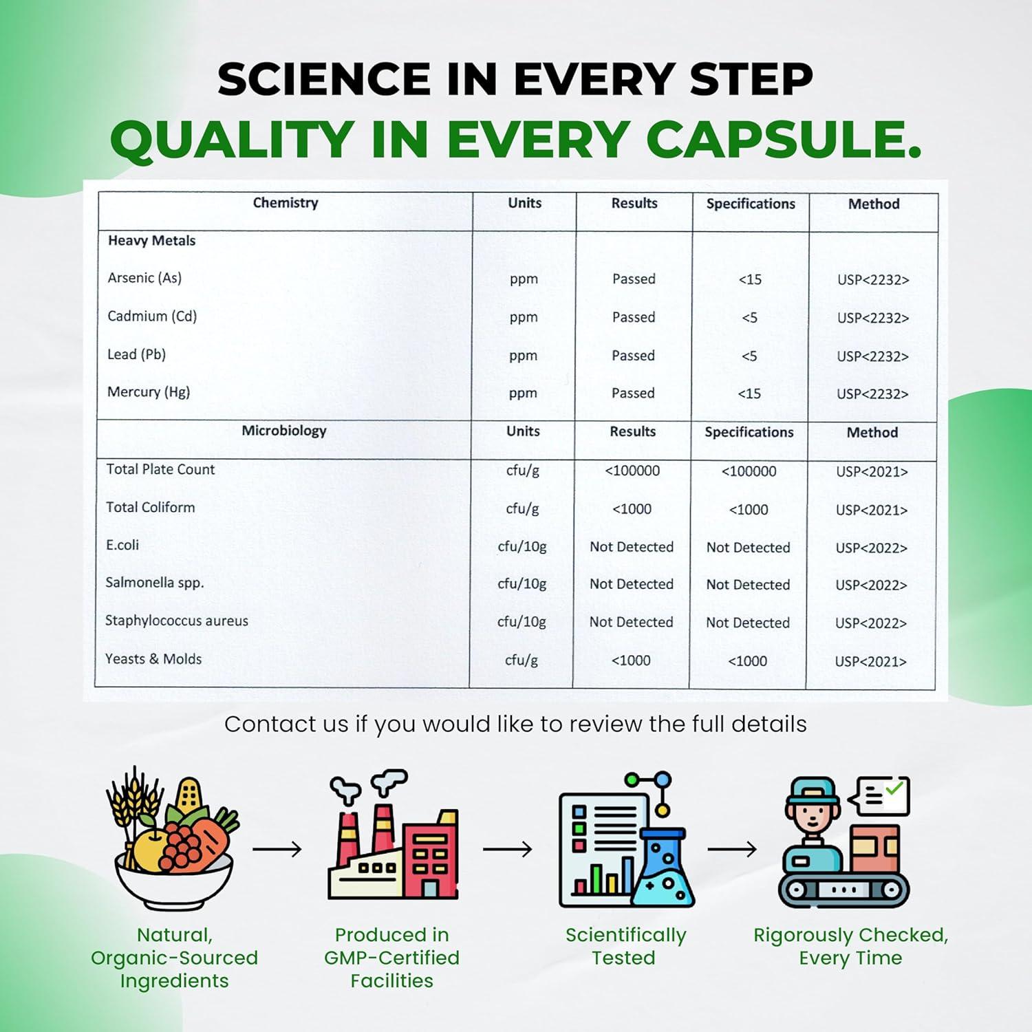 Cápsulas de Musgo Marino Orgánico Ultra Herbs 150 Unidades