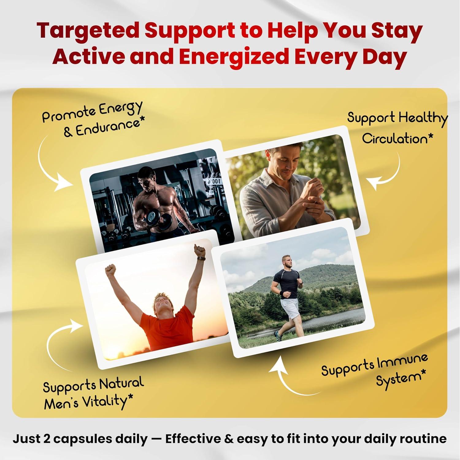 Suplemento Vegatot Testo Soporte 90 Cápsulas - Energía y Resistencia