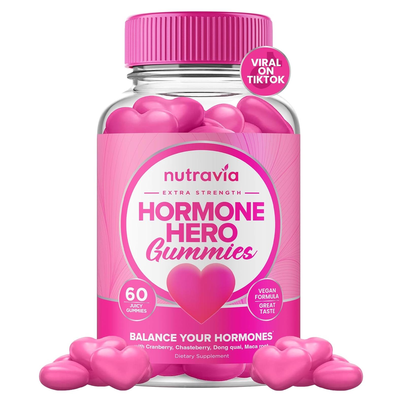 Gomitas Hormonal Balance Nutravia 60 unidades - Alivio PMS