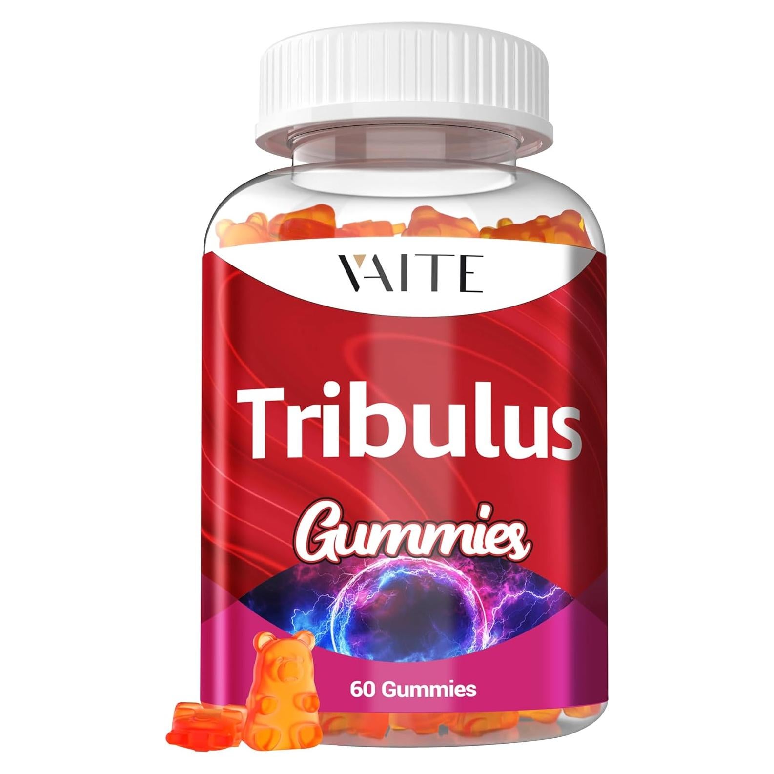 Gomitas Veganas de Tribulus Terrestris 1000 mg - 60 Unidades