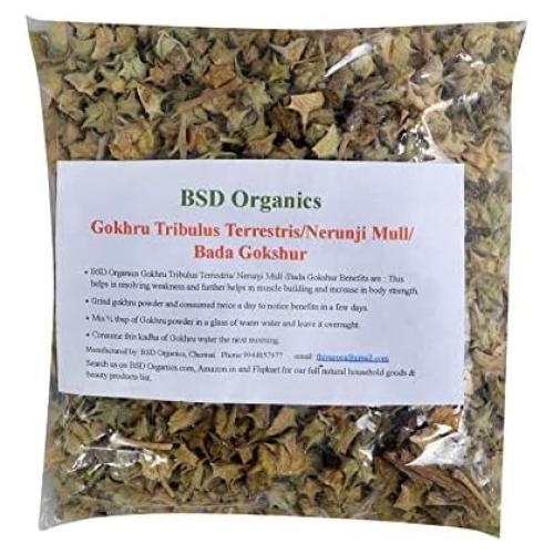 Gokhru Tribulus Terrestris BSD Organics 50g - Aumento de Fuerza