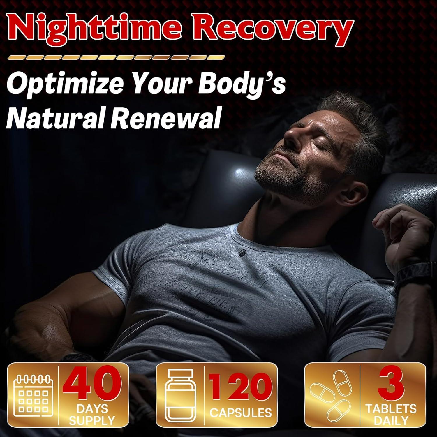 Suplemento ZMAFORCE para hombres - Zinc y Magnesio 120 tabletas