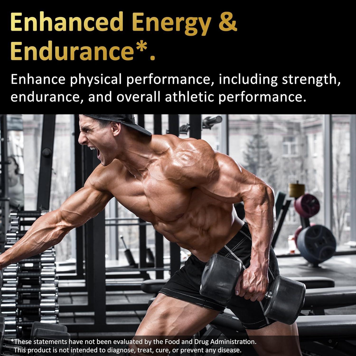 Suplemento Aumentador de Testosterona Thrive Essence 60 Cápsulas