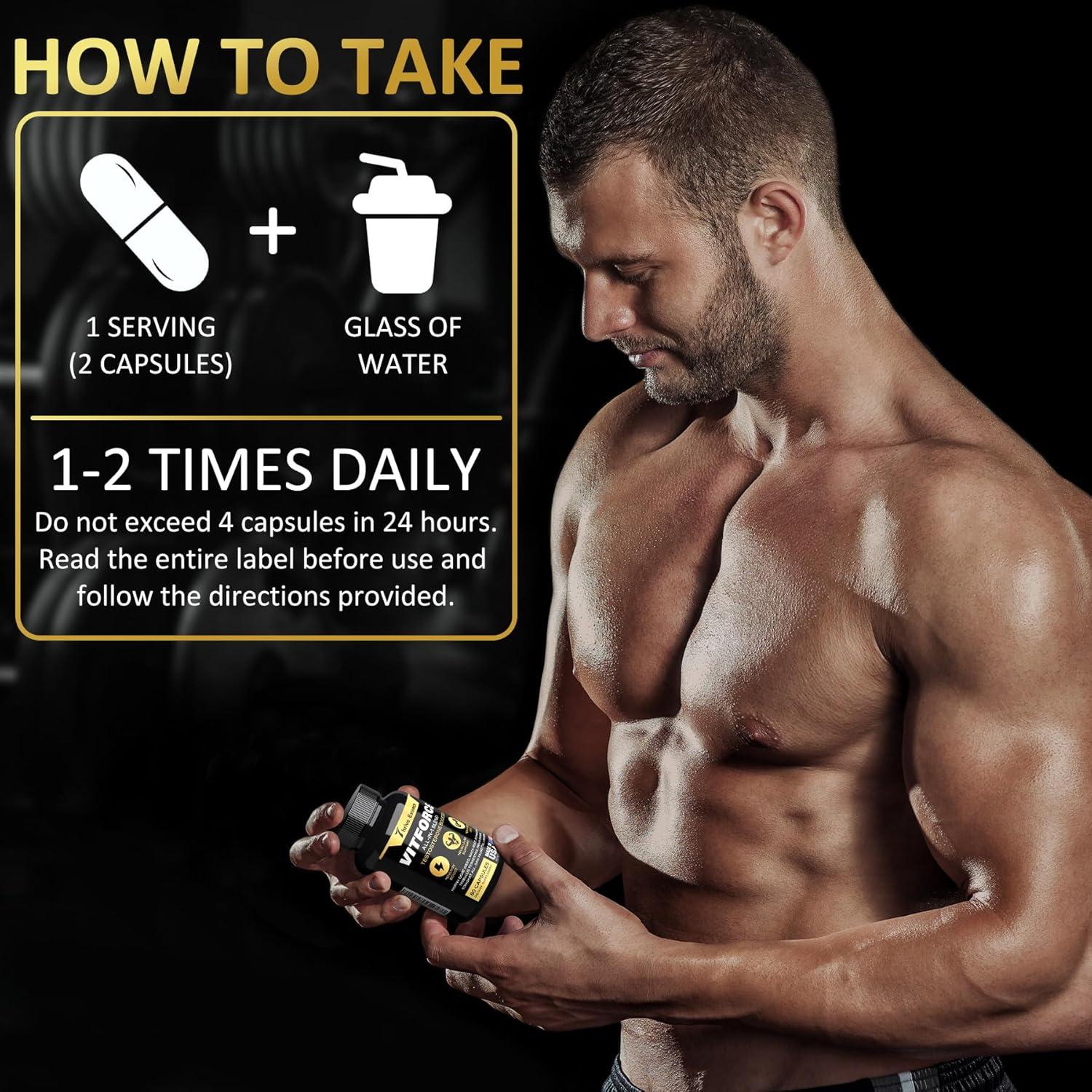 Suplemento Aumentador de Testosterona Thrive Essence 60 Cápsulas