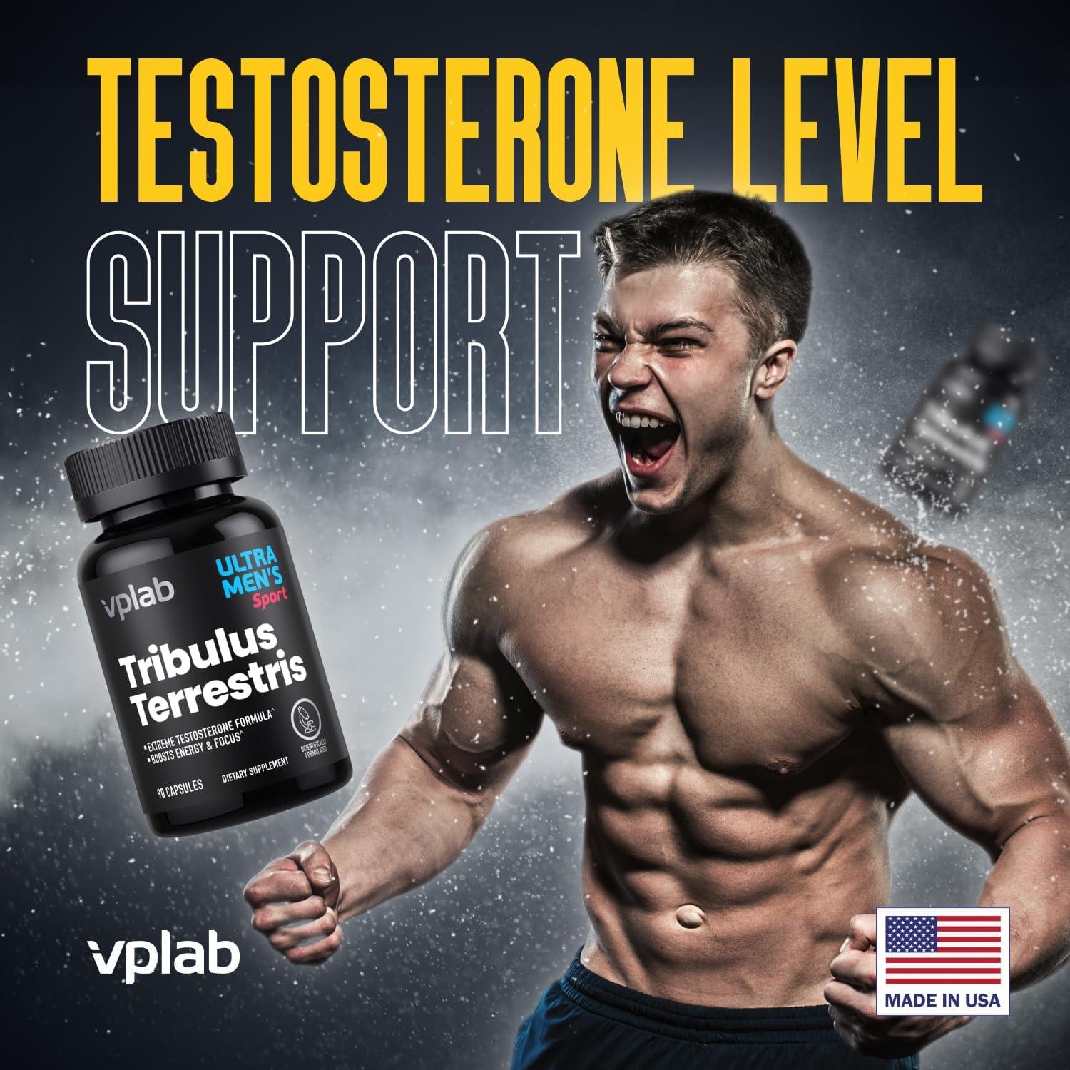 VPLab Ultra Tribulus Terrestris Hombres 90 Cápsulas Zinc