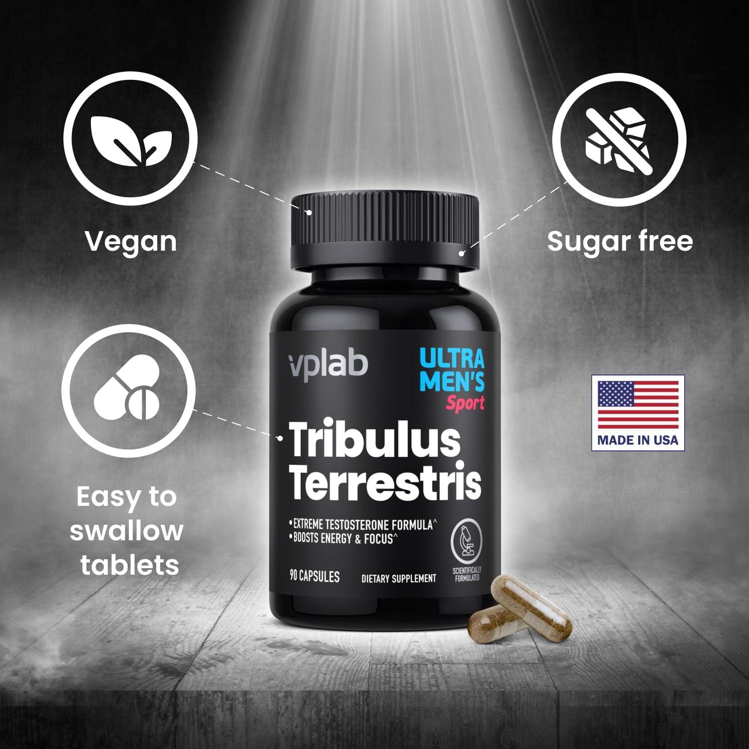 VPLab Ultra Tribulus Terrestris Hombres 90 Cápsulas Zinc