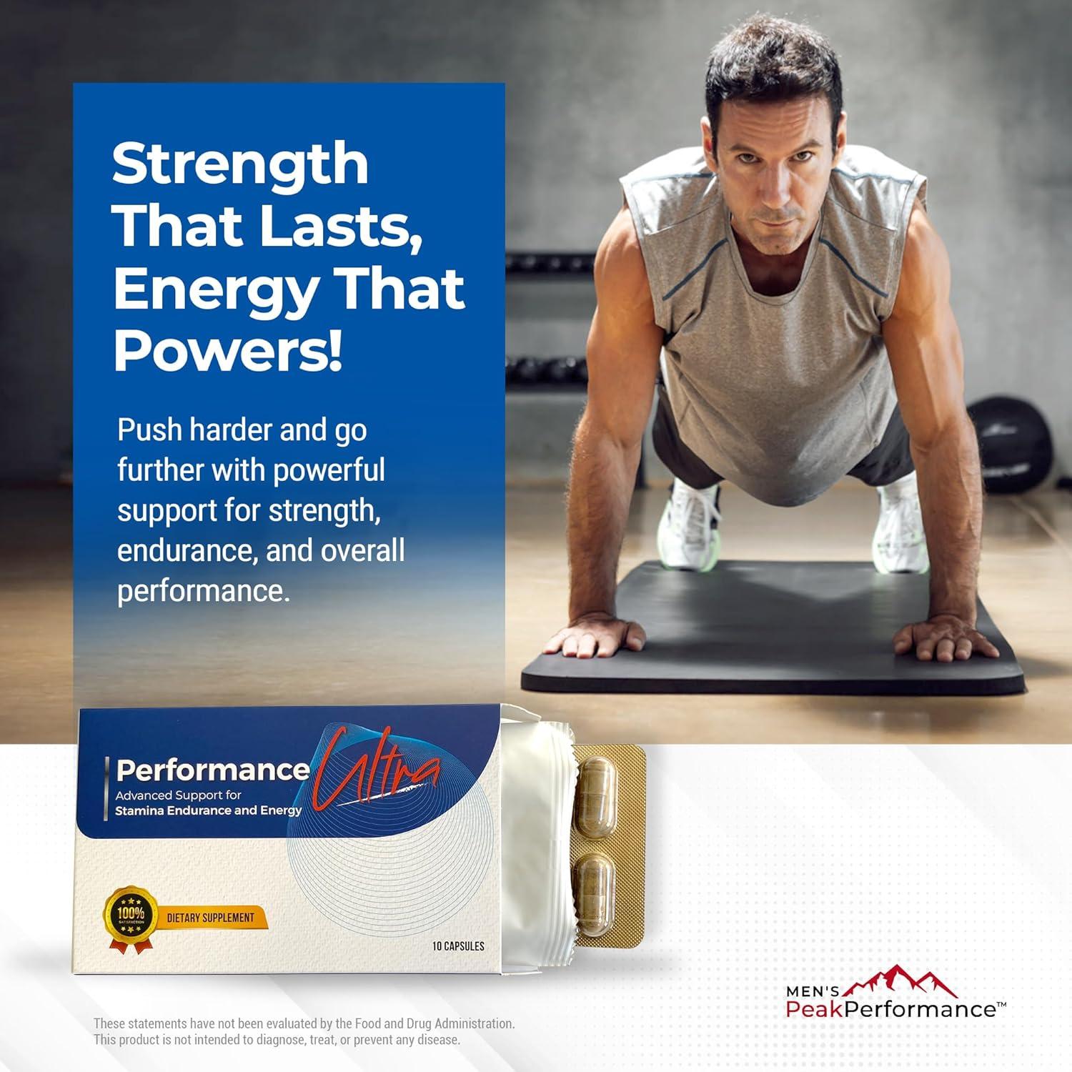 Suplemento de Resistencia PerformanceUltra EnduraLife - 10 Cápsulas