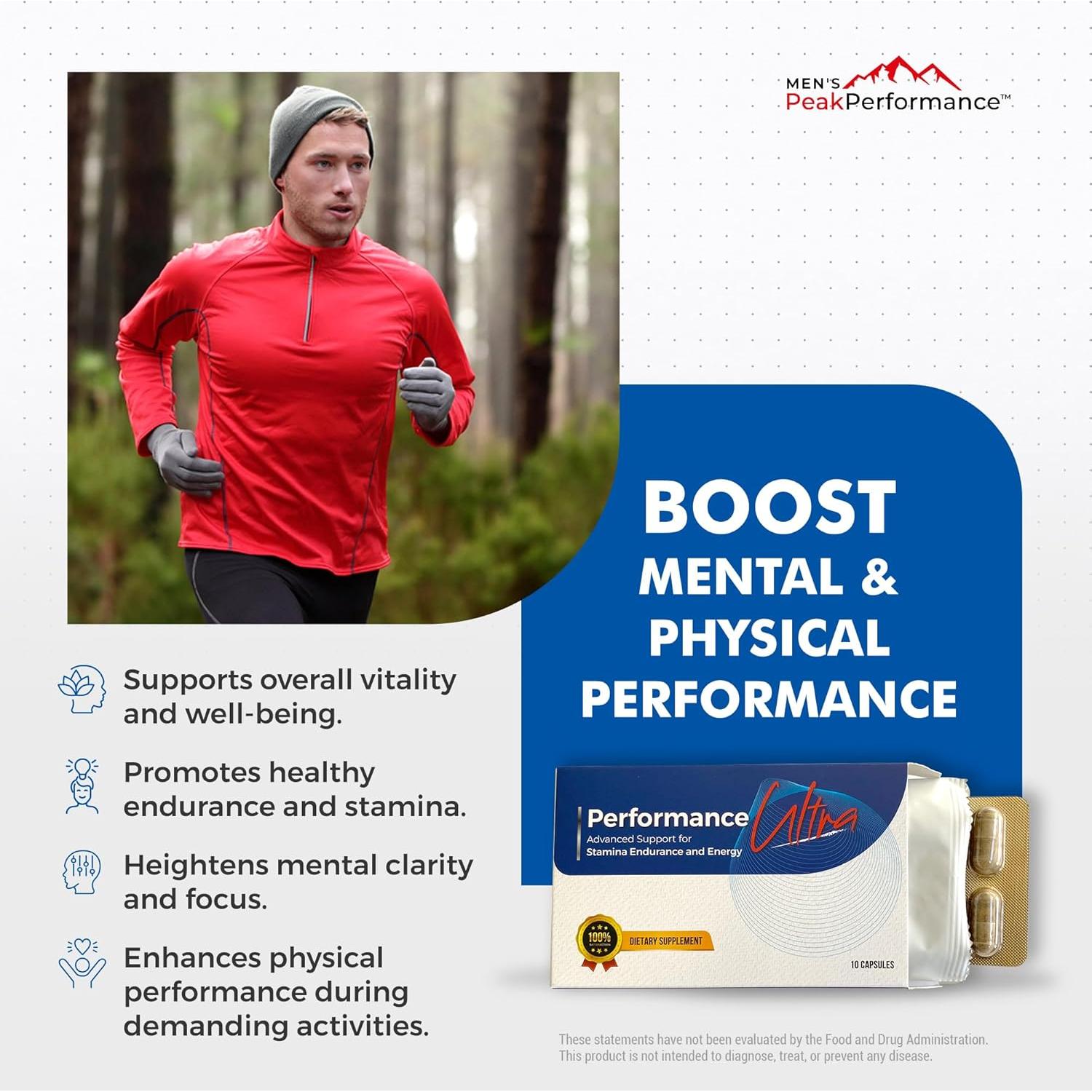 Suplemento de Resistencia PerformanceUltra EnduraLife - 10 Cápsulas