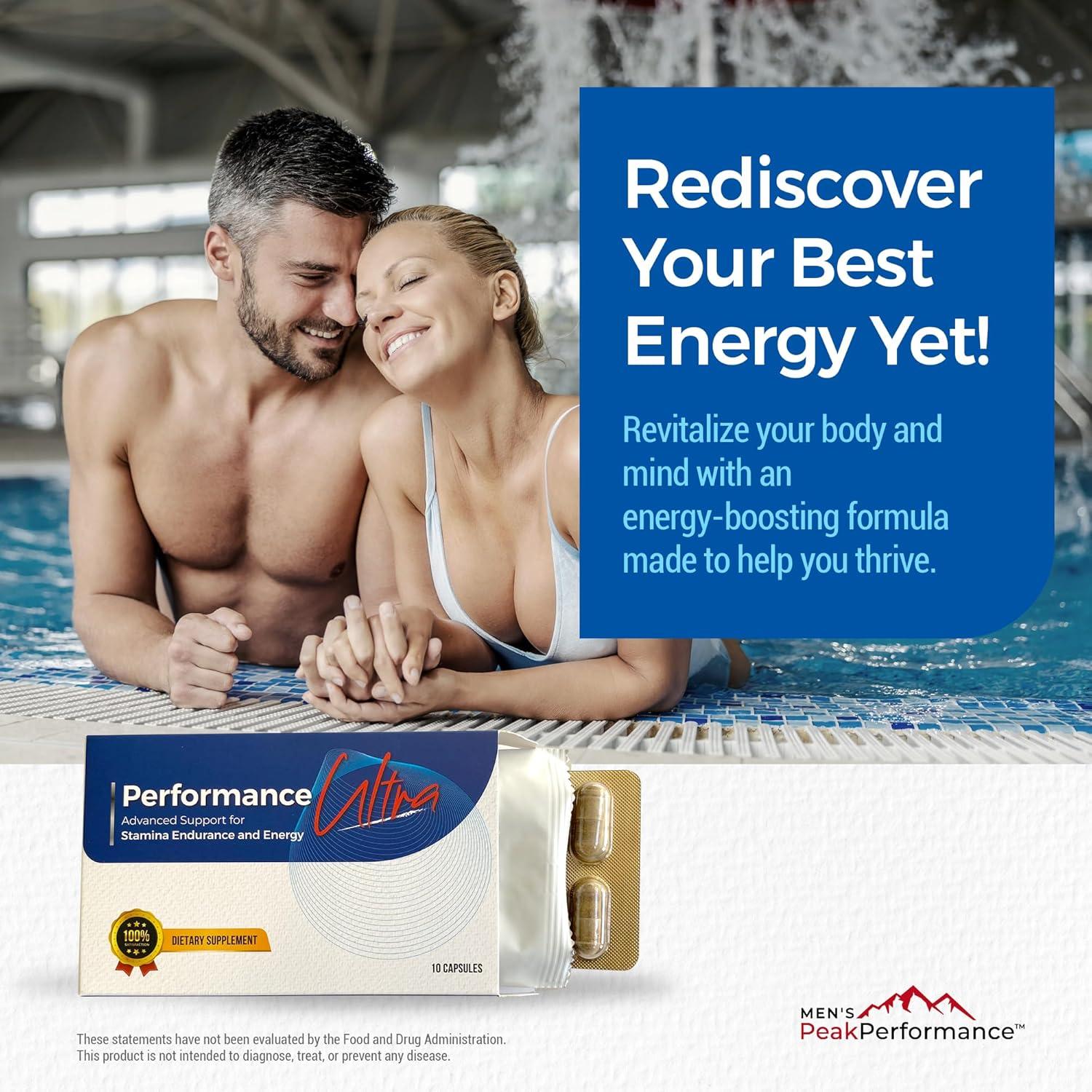 Suplemento de Resistencia PerformanceUltra EnduraLife - 10 Cápsulas