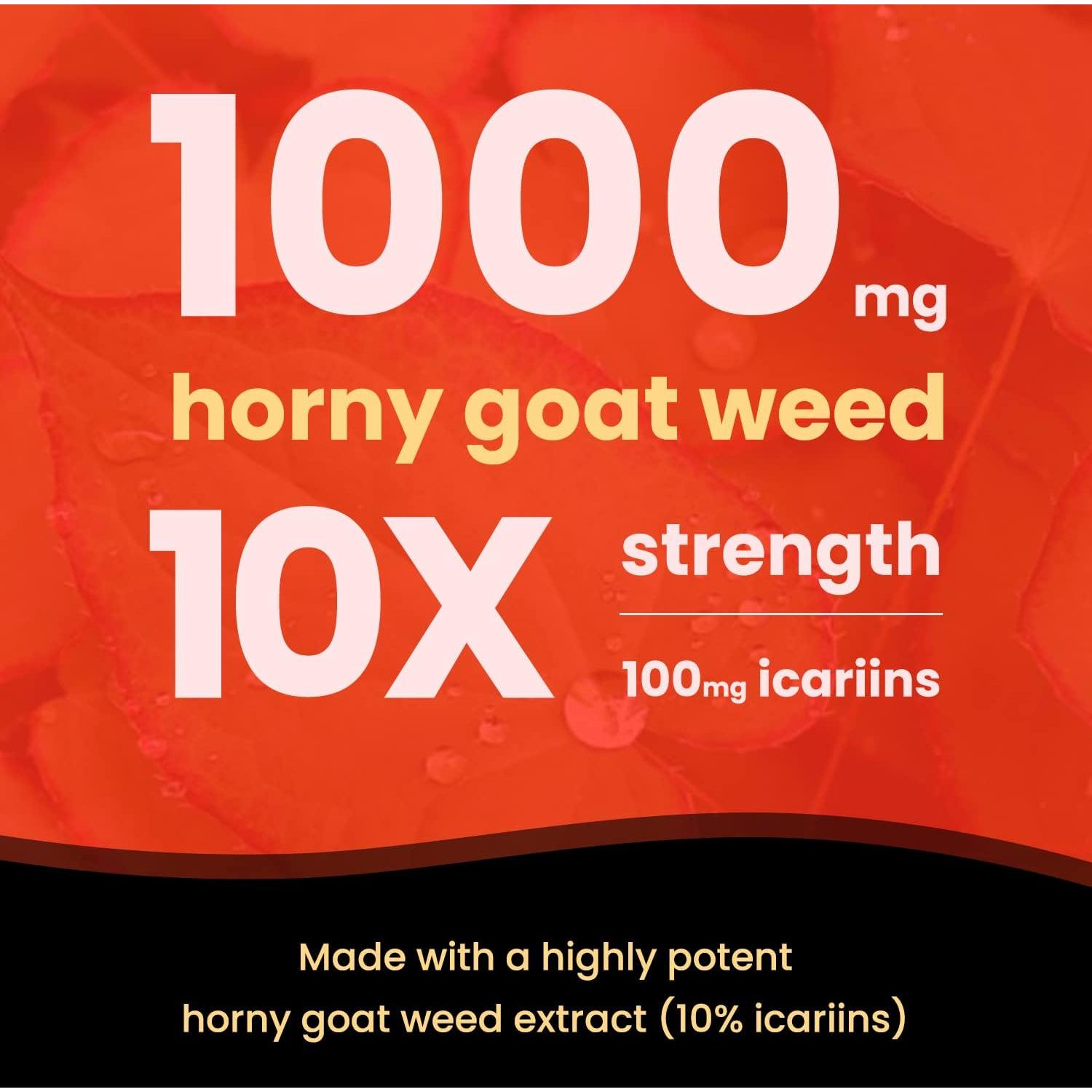 Paquete de Ginseng Coreano y Hierba de Cabra Cornuda NutraChamps