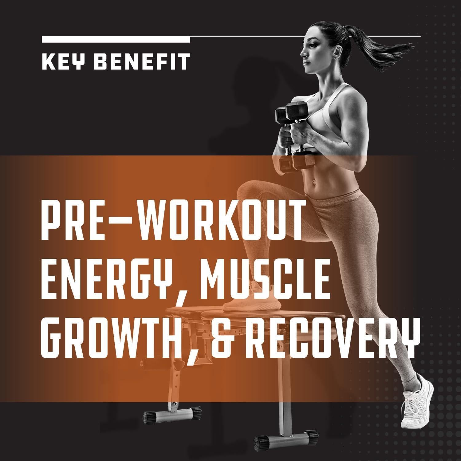 Suplemento de Creatina y Extracto de Hierba de Cabra Horny 1000mg