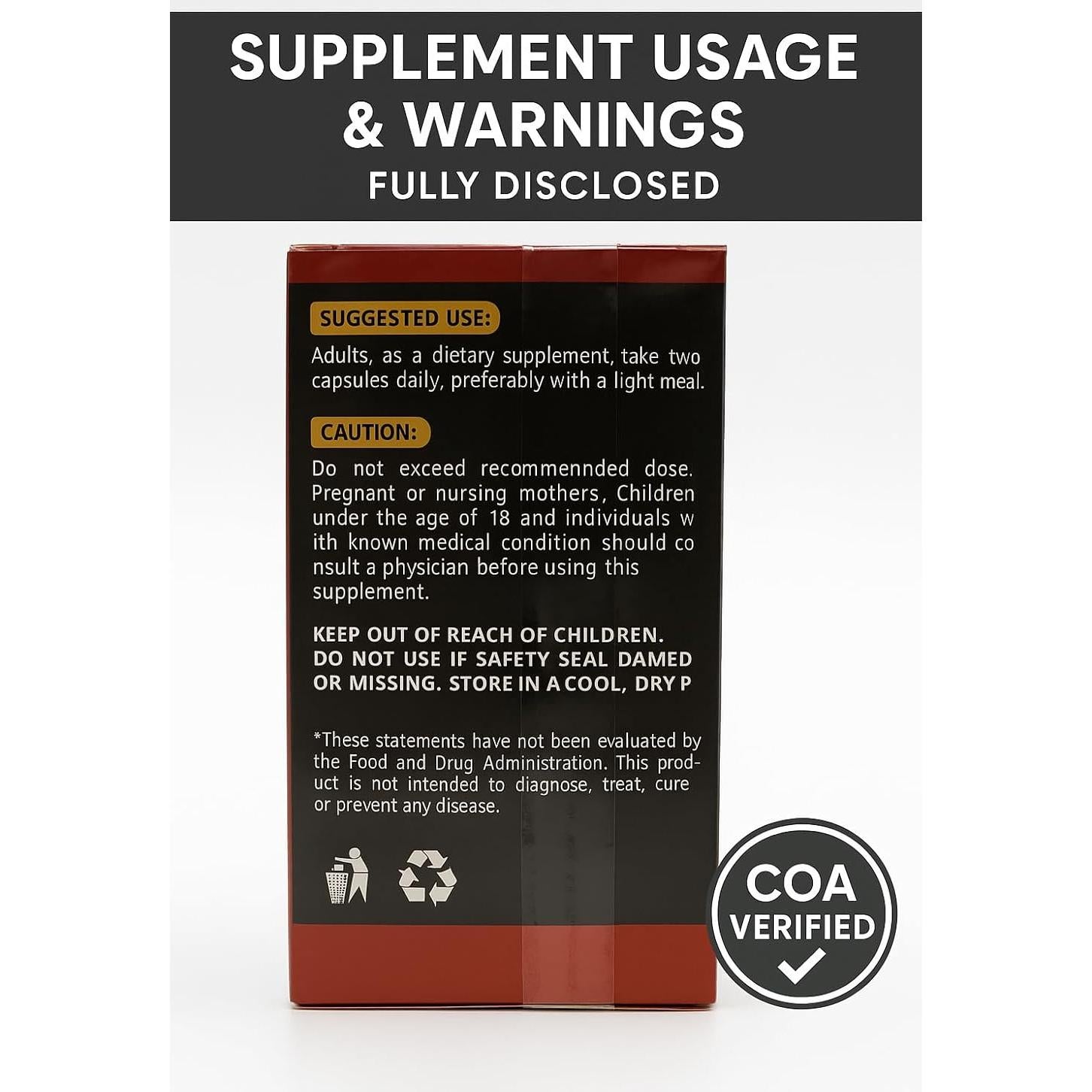 Acelerador de Testosterona ALPHAVINE 60 Cápsulas - Vitalidad Masculina