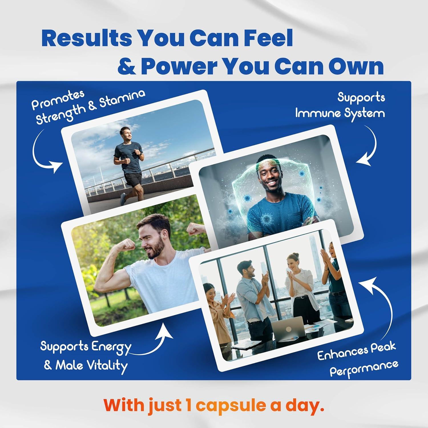 Suplemento Vegatot 7 en 1 Fadogia con Tongkat Ali 90 Cápsulas