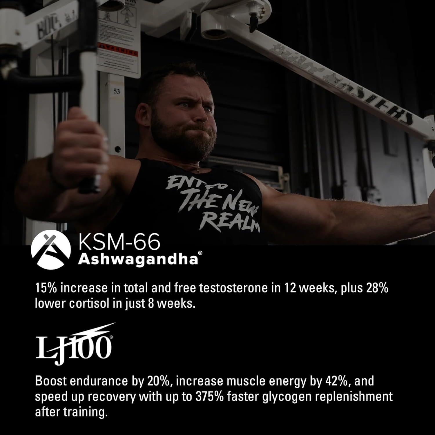 NutraBio Unbound Test, Suplemento Testosterona 90 Cápsulas