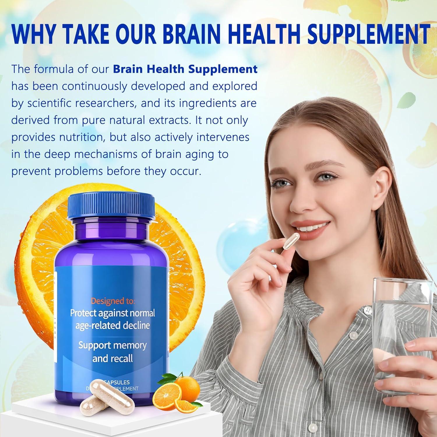 Suplemento Cerebral Trihood para Memoria y Enfoque 91g