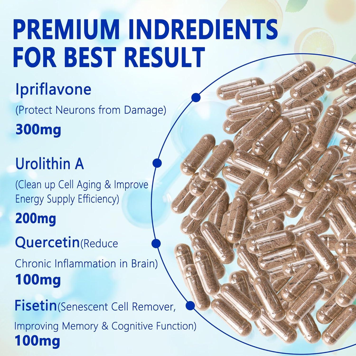 Suplemento Cerebral Trihood para Memoria y Enfoque 91g