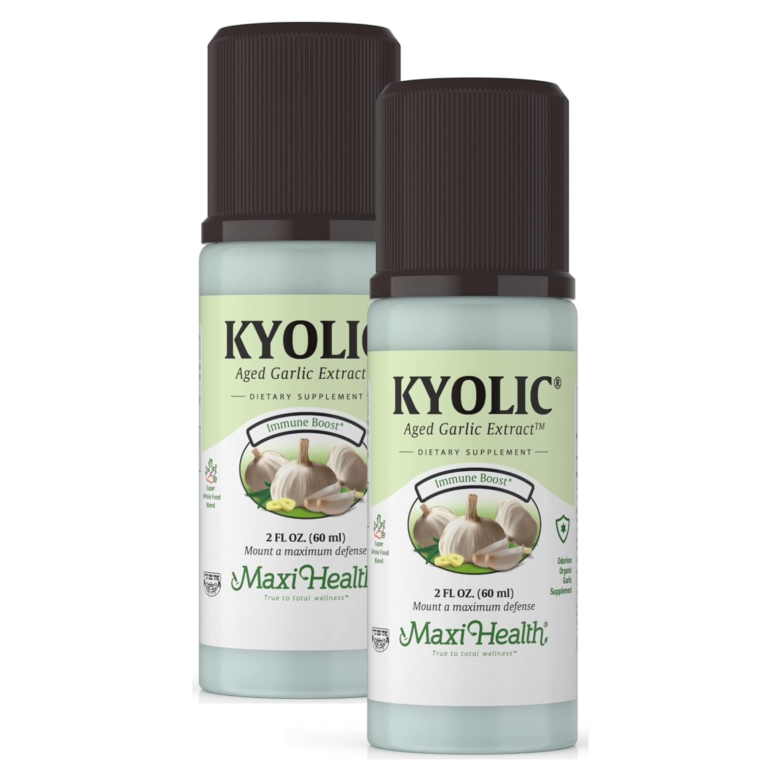 Extracto de Ajo Líquido Orgánico Kyolic - 2 Paquetes