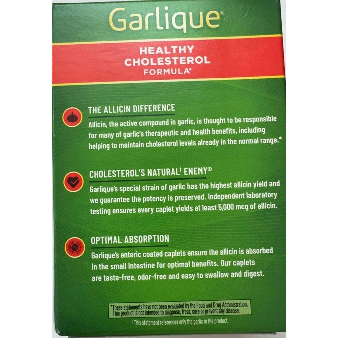 Tabletas de Ajo Garlique 60 Unidades - 5000 mcg de Alicina