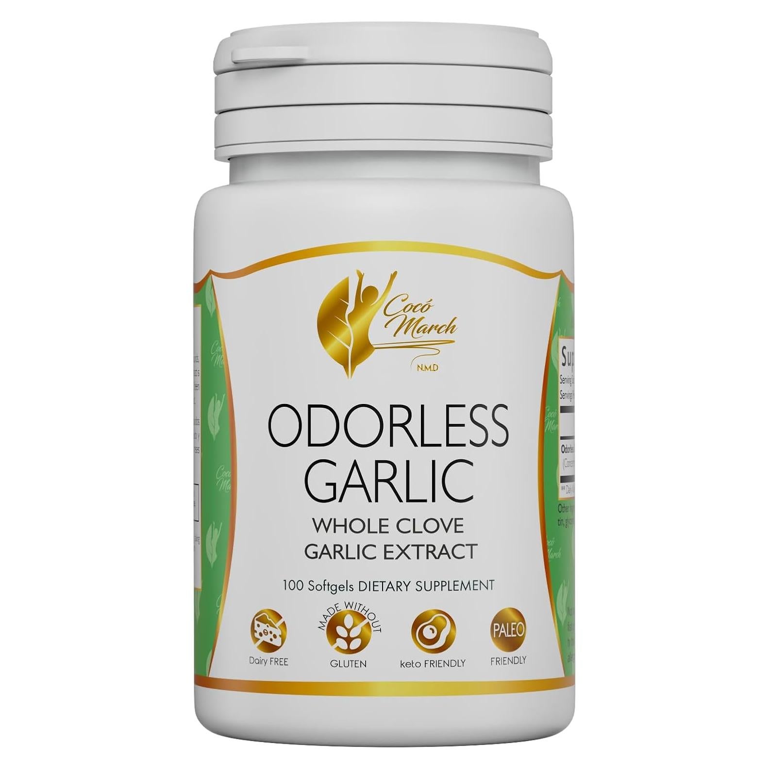 Aceite de Ajo Sin Olor Cocó March N.M.D - 50 Porciones
