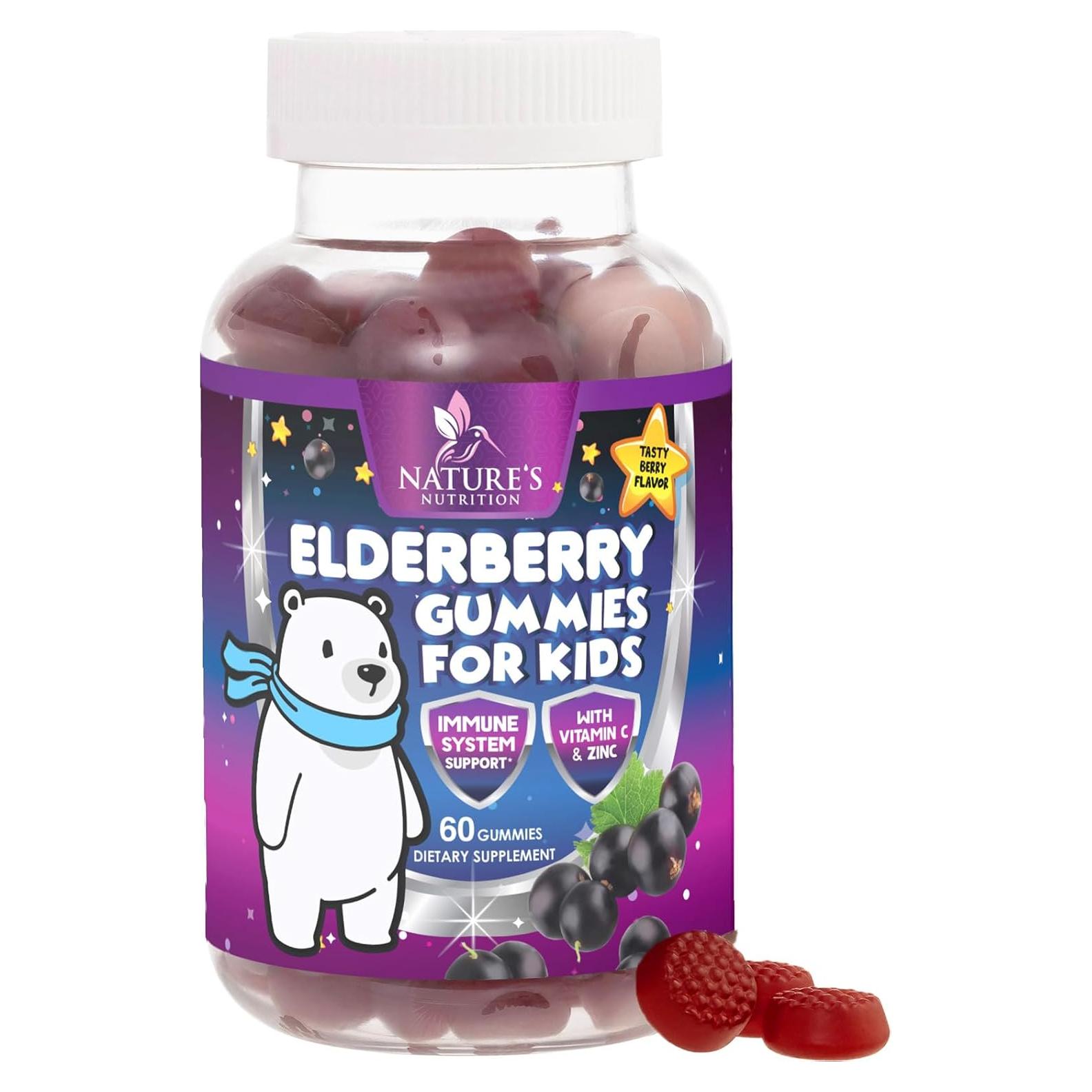 Gomitas de Sábila Nature's Nutrition 60 Unidades - Inmunidad Niños