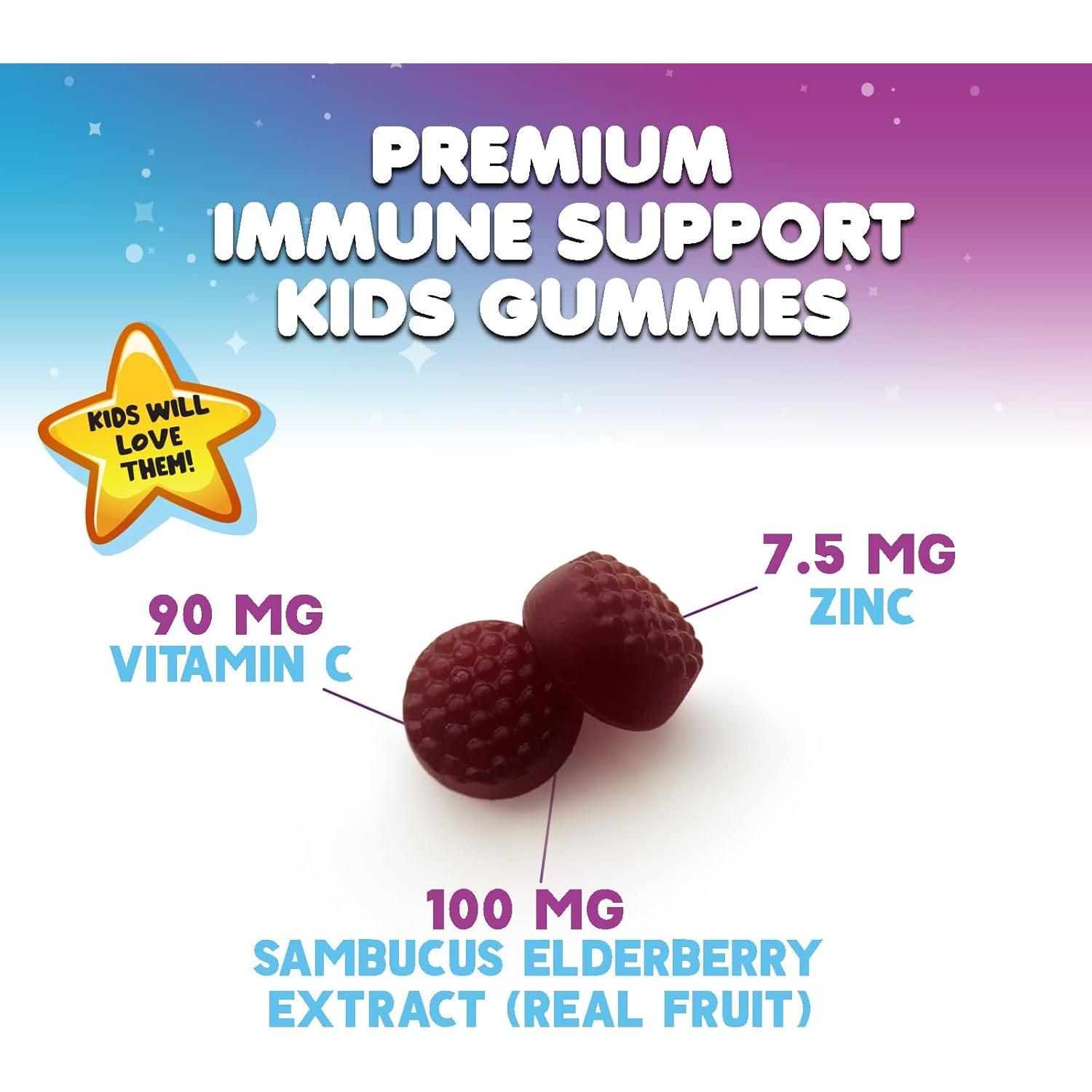 Gomitas de Sábila Nature's Nutrition 60 Unidades - Inmunidad Niños