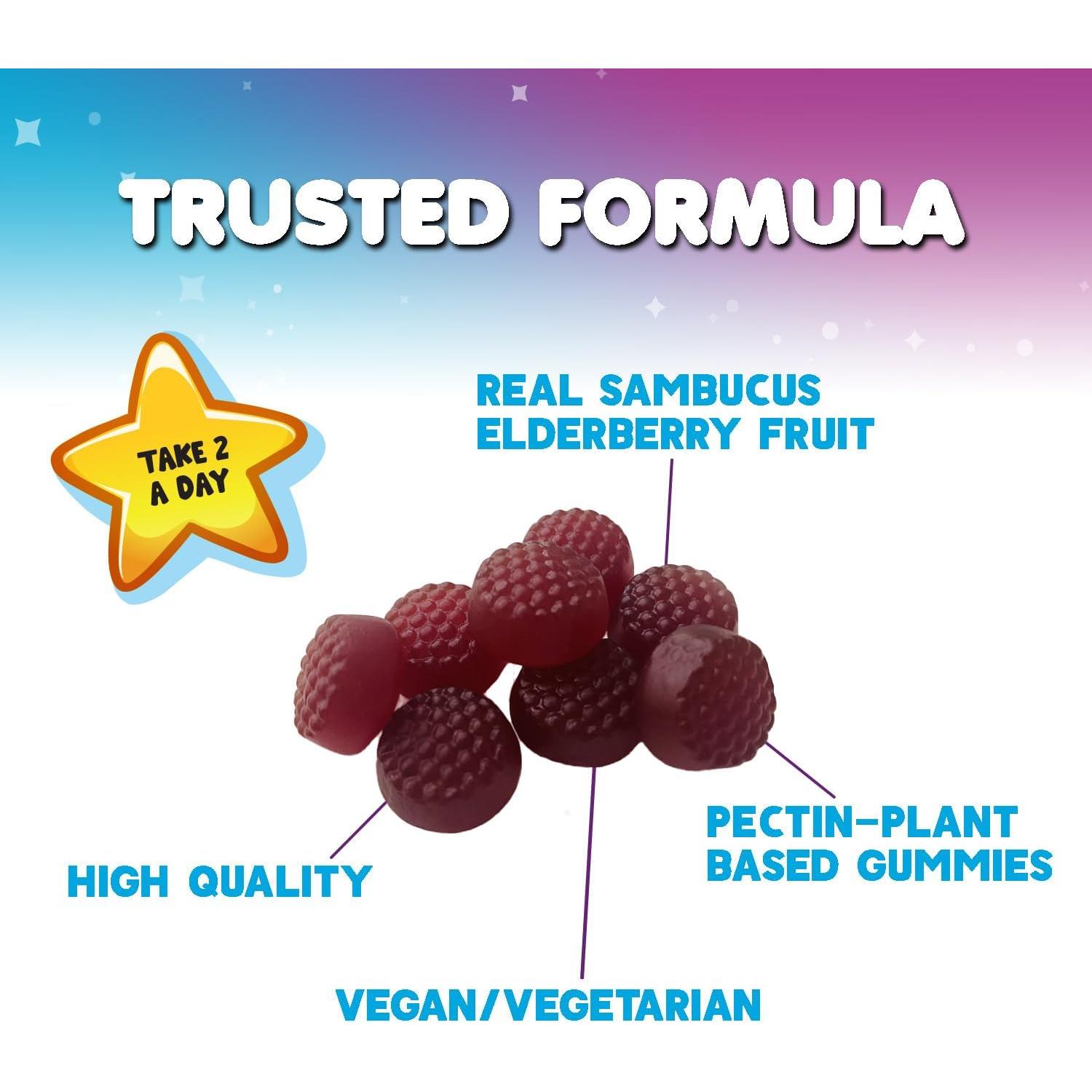 Gomitas de Sábila Nature's Nutrition 60 Unidades - Inmunidad Niños